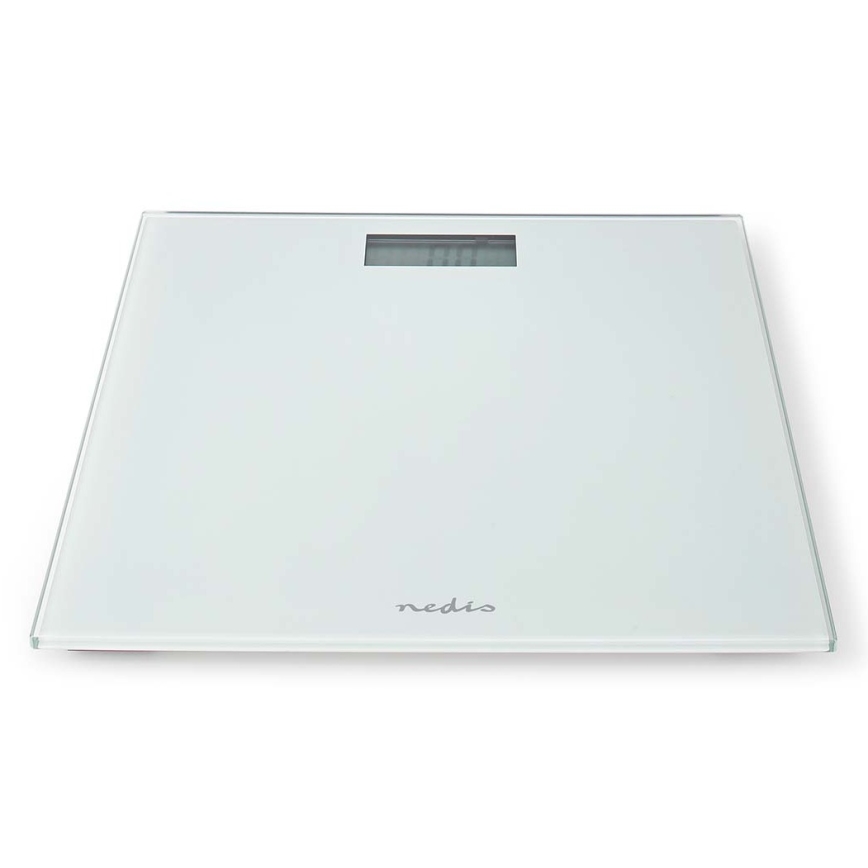 Digitale Personenwaage 1xCR2032 weiß