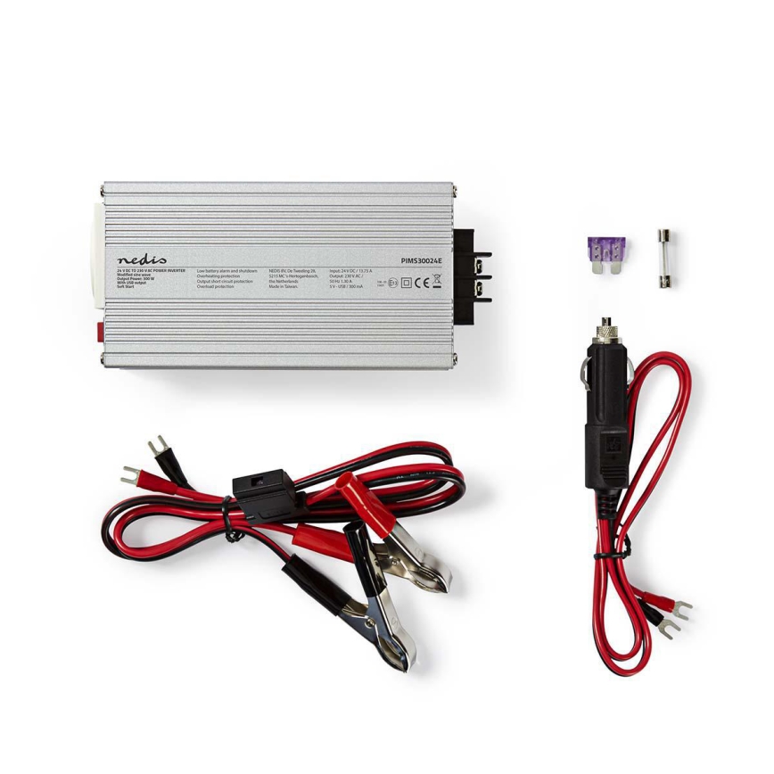 Convertitore di tensione 300 W/24/230 V
