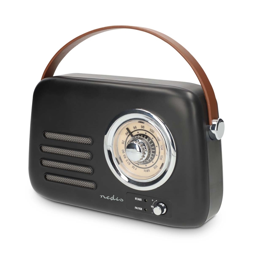 Radio FM retrò 3W/5V 1500 mAh