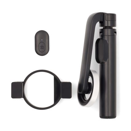 Magnetischer faltbarer Selfie-Stick 2-in-1 mit Gestell + Fernbedienung