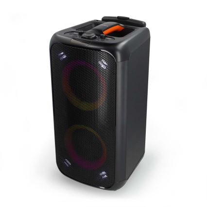 Enceinte rechargeable LED RGB 240W/4000 mAh + télécommande
