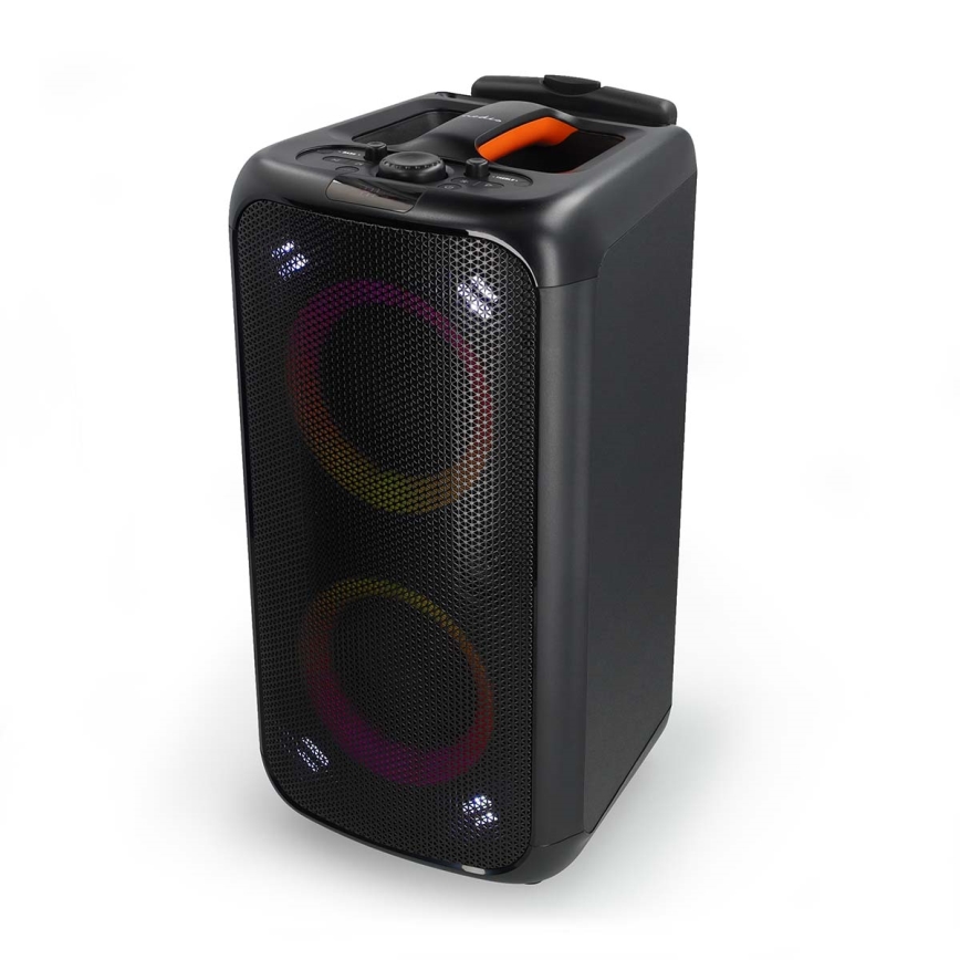 Enceinte rechargeable LED RGB 240W/4000 mAh + télécommande