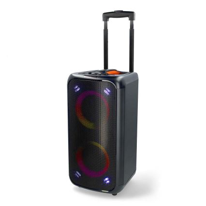 Enceinte rechargeable LED RGB 240W/4000 mAh + télécommande