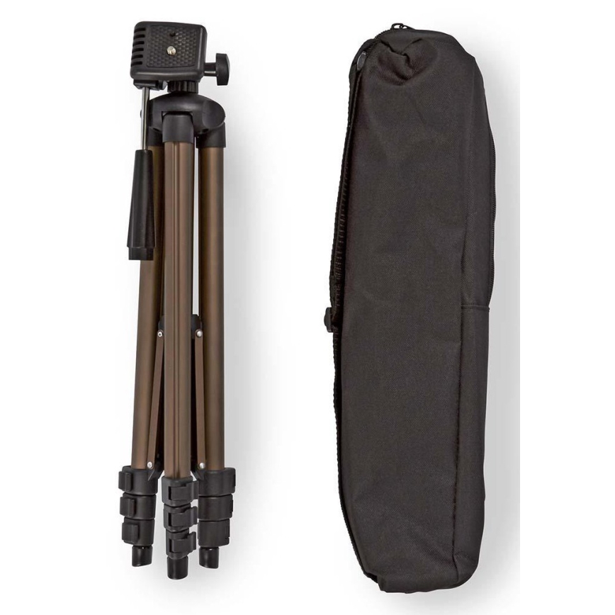 Treppiede per macchine fotografiche e videocamere bronzo/nero