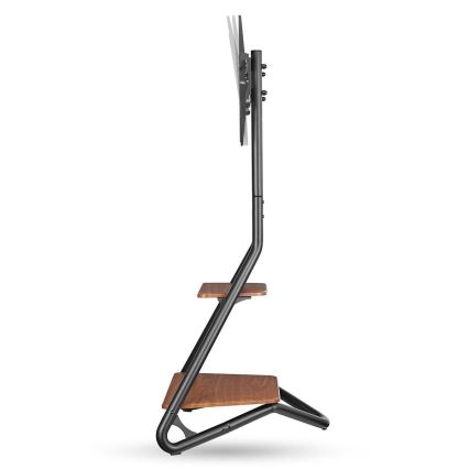 Supporto da pavimento per TV 37-75" nero/marrone