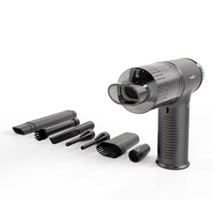 Aspirateur à main rechargeable 2en1 90W/6000 mAh gris/noir