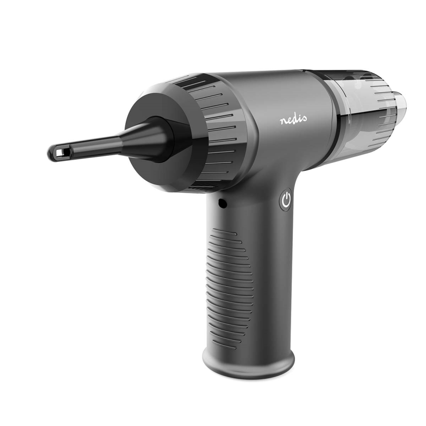 Aufladbarer Handstaubsauger 2-in-1 90W/6000 mAh grau/schwarz