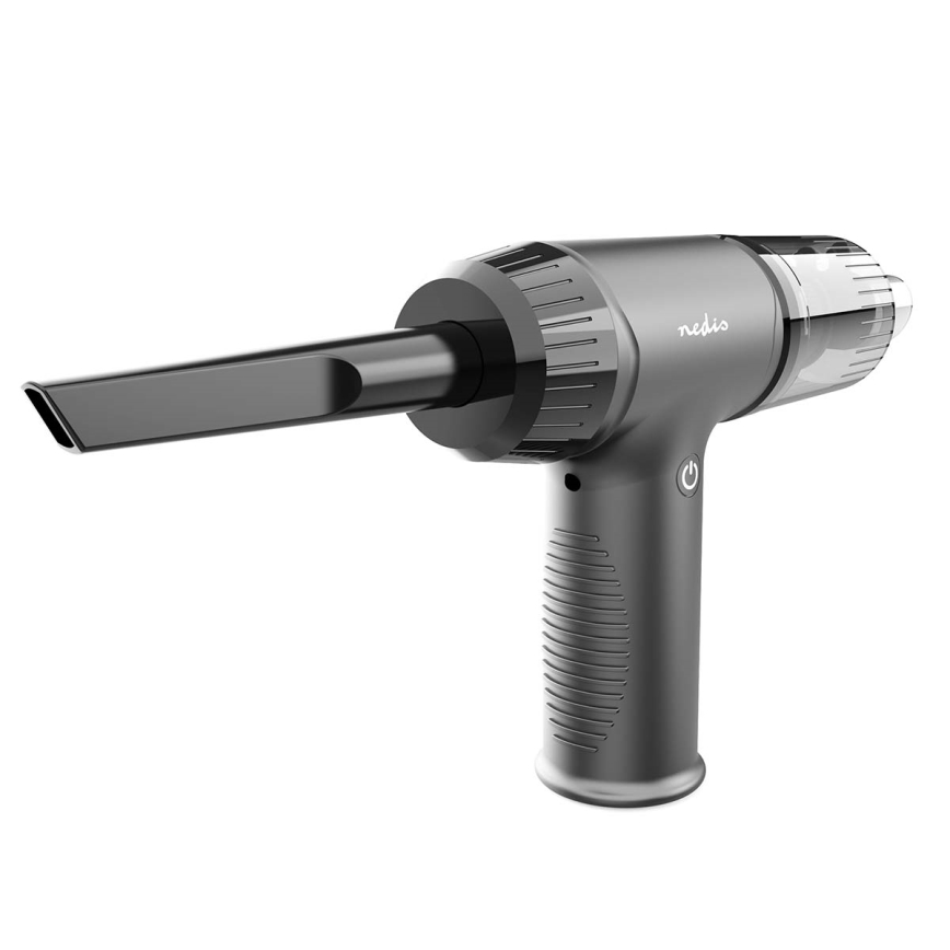 Aufladbarer Handstaubsauger 2-in-1 90W/6000 mAh grau/schwarz