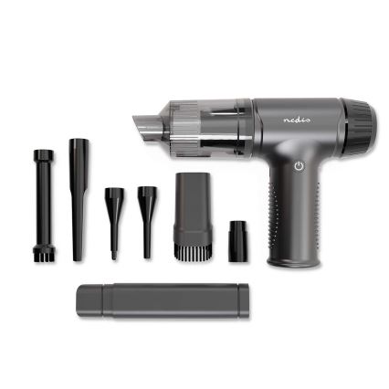 Aufladbarer Handstaubsauger 2-in-1 90W/6000 mAh grau/schwarz