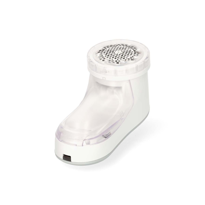 Levapelucchi ricaricabile 500 mAh bianco