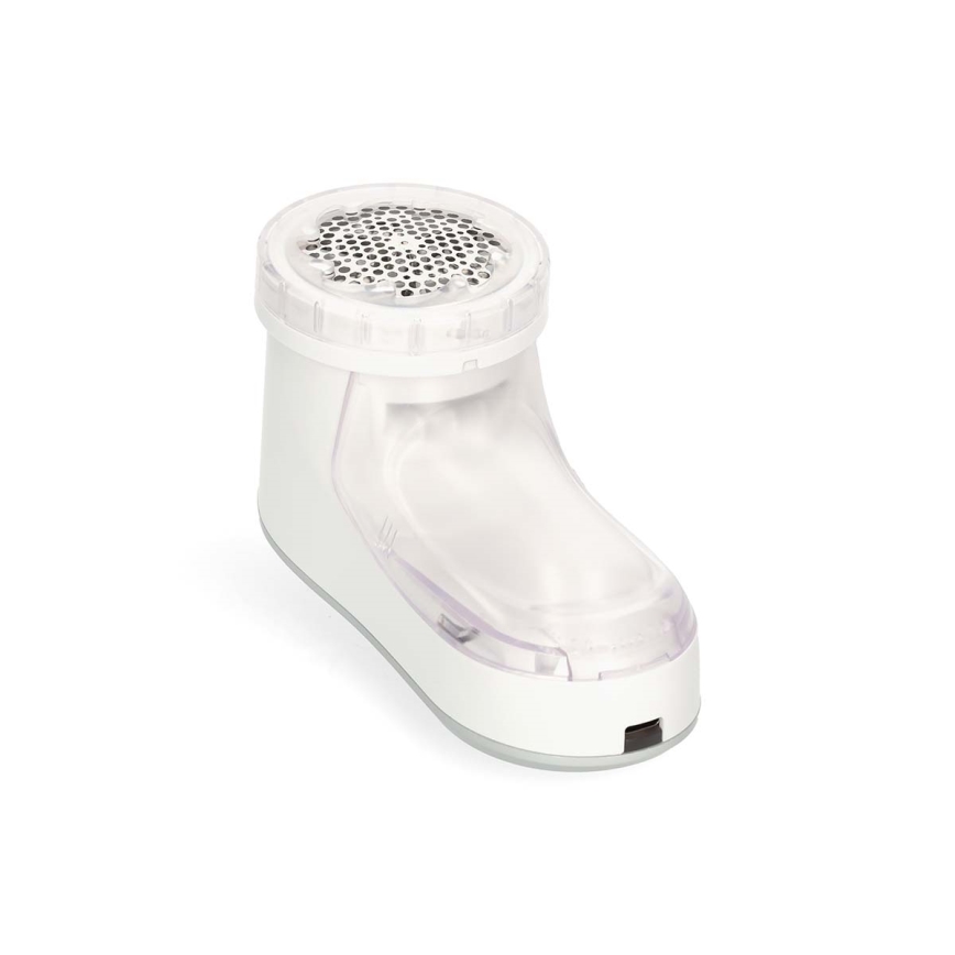 Anti-bouloches rechargeable 500 mAh blanc