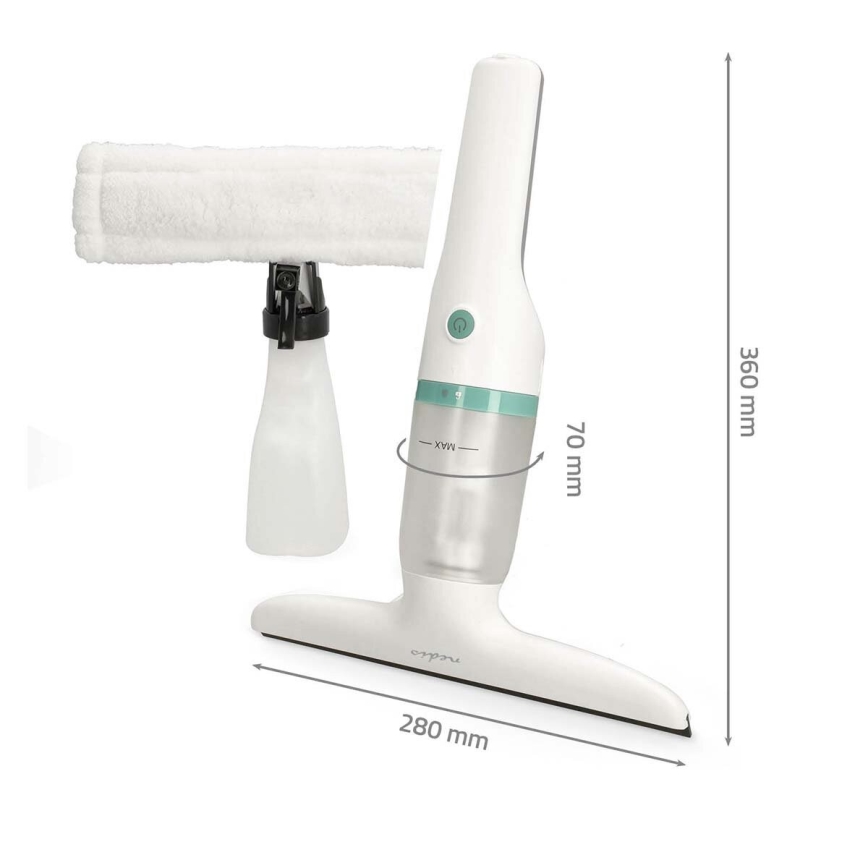 Aspirateur rechargeable pour fenêtres 12W/2200 mAh