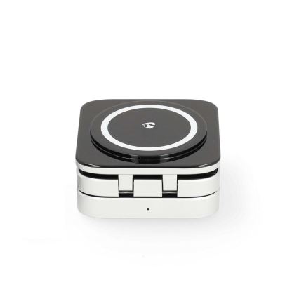 Chargeur sans fil 3en1 15W argent