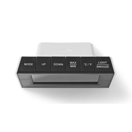 Station métio avec écran couleur LCD 230V noir