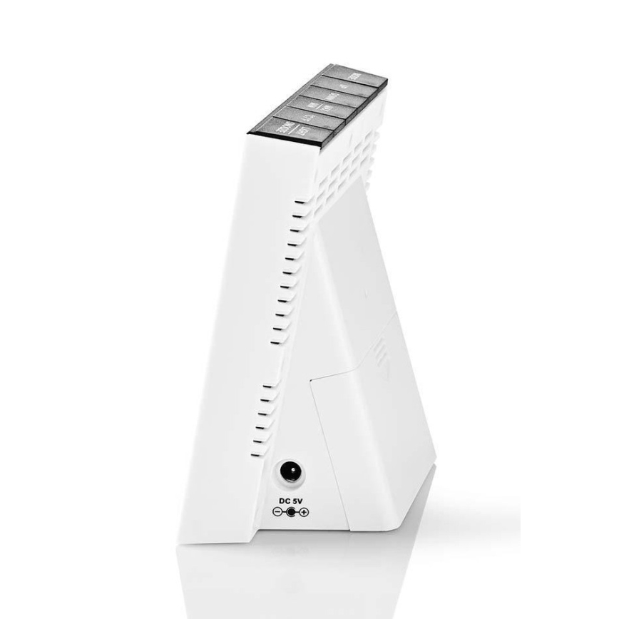 Station métio avec écran couleur LCD 230V noir