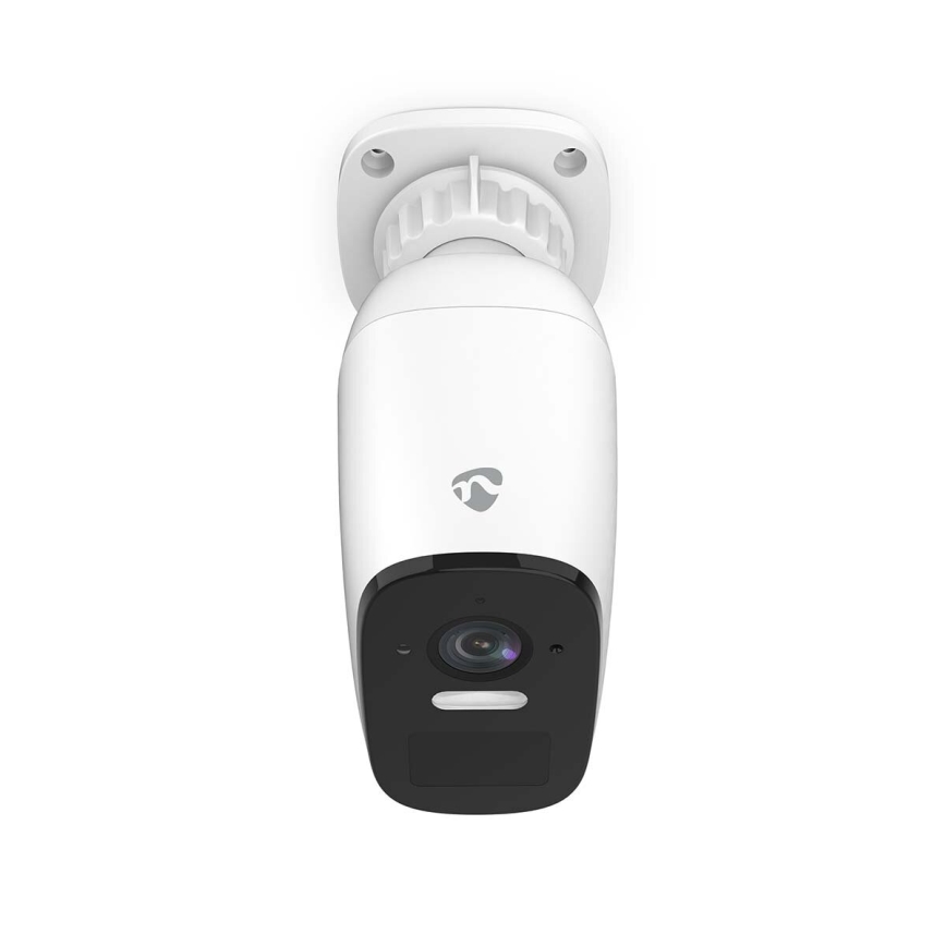 Smart per esterni ricaricabile camera con sensore SmartLife 4MP Quad HD 1440p 5V/5200mAh Wi-Fi Tuya IP66