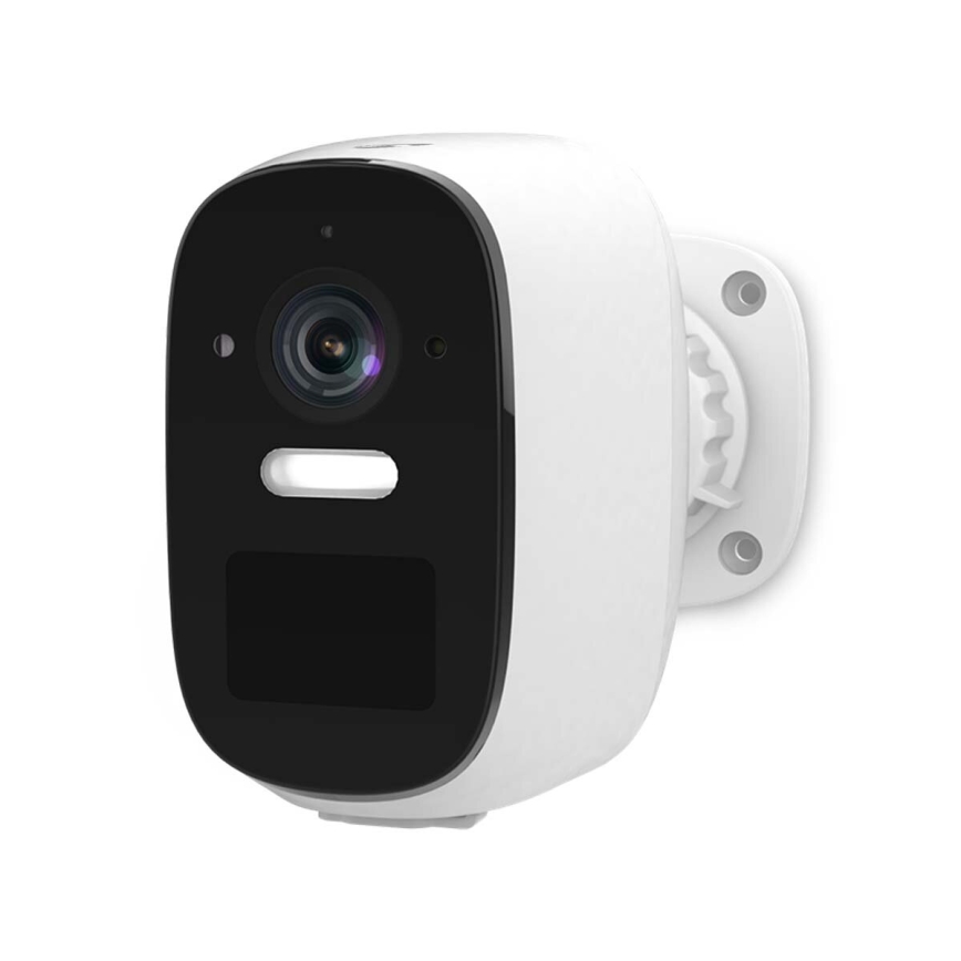 Smart per esterni ricaricabile camera con sensore SmartLife 4MP Quad HD 1440p 5V/5200mAh Wi-Fi Tuya IP66