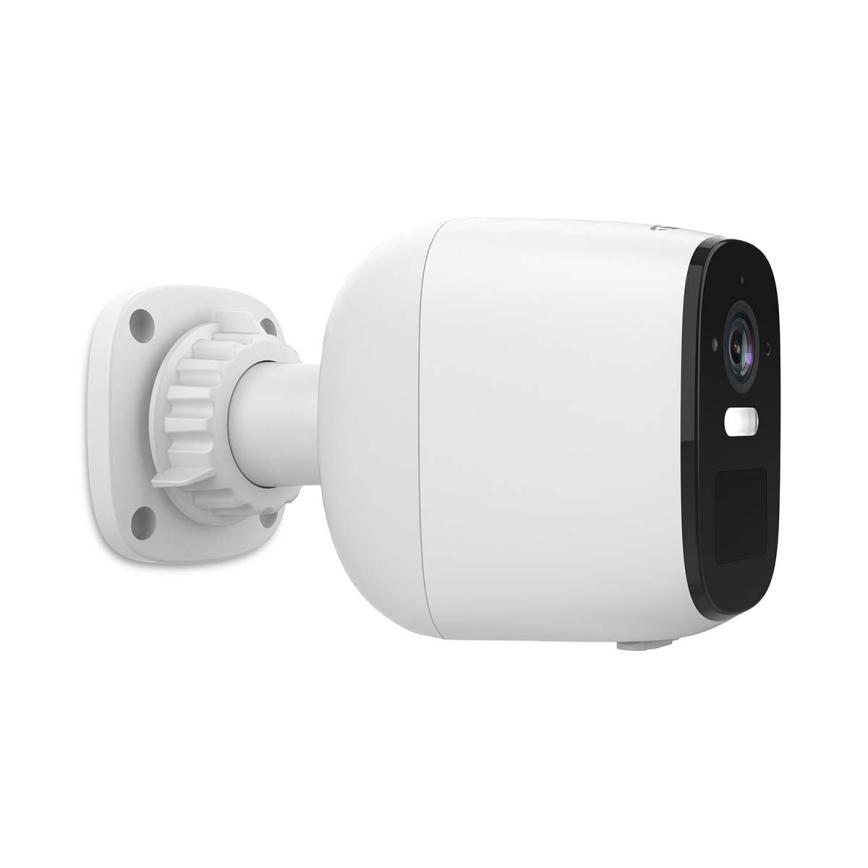 Smart per esterni ricaricabile camera con sensore SmartLife 4MP Quad HD 1440p 5V/5200mAh Wi-Fi Tuya IP66