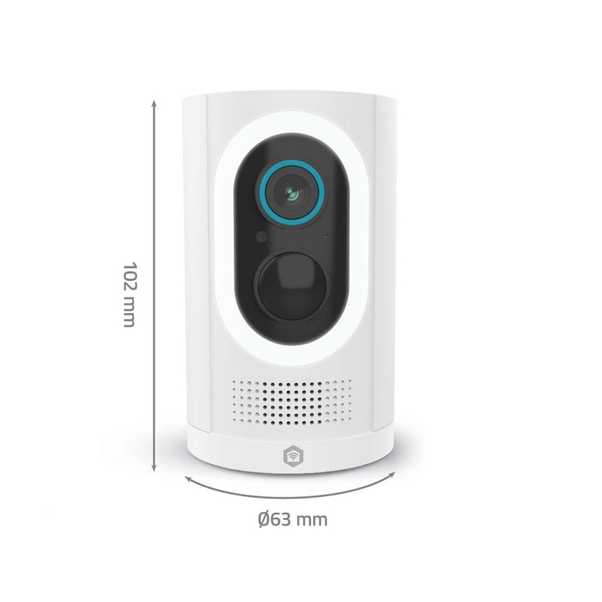 Telecamera intelligente 3MP Full HD 1296p 6700 mAh Wi-Fi Tuya IP65