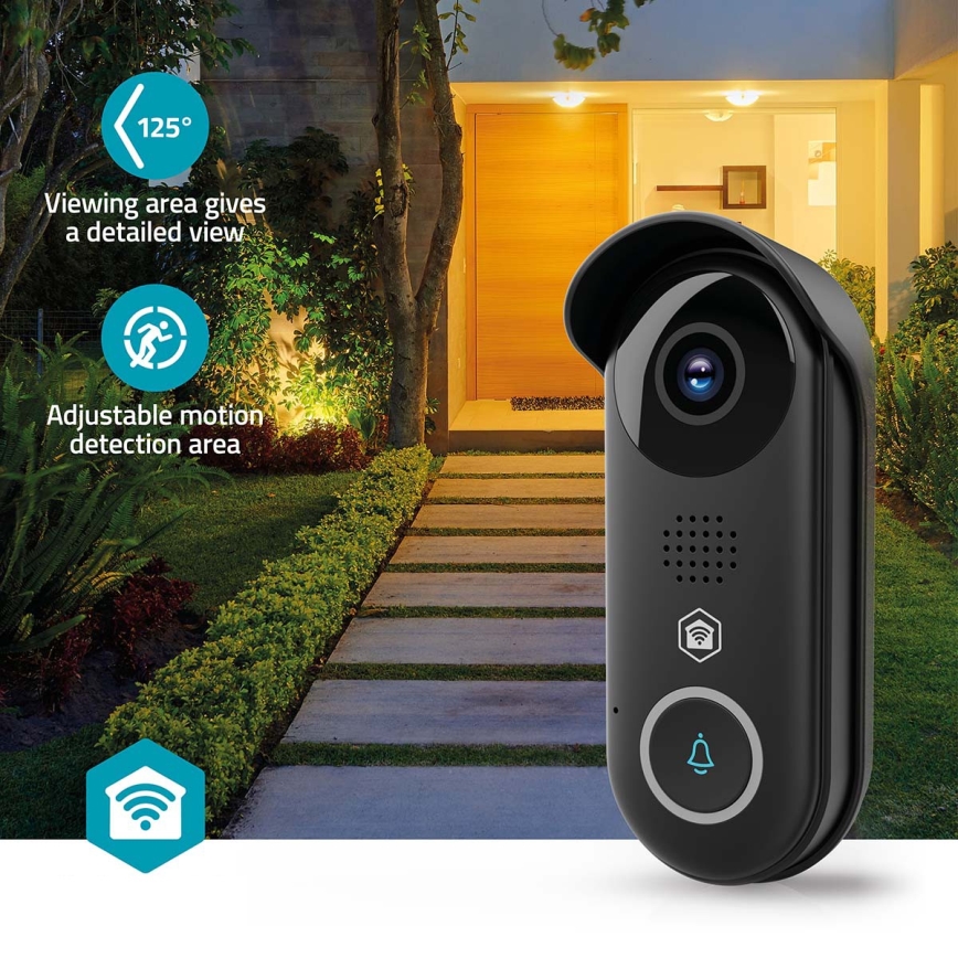 Campanello video intelligente con sensore di movimento SmartLife 5V Full HD 1080p IP54 Wi-Fi Tuya