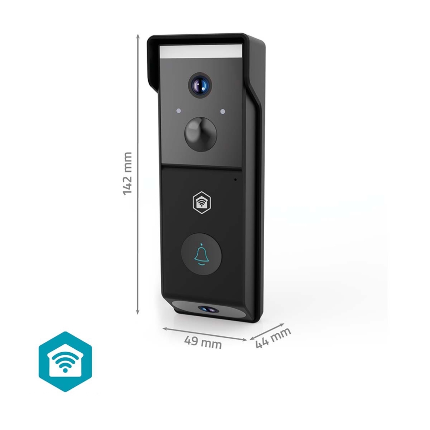 Video-Türklingel mit Bewegungssensor SmartLife 4400 mAh 2x Full HD 1080p IP54 Wi-Fi Tuya