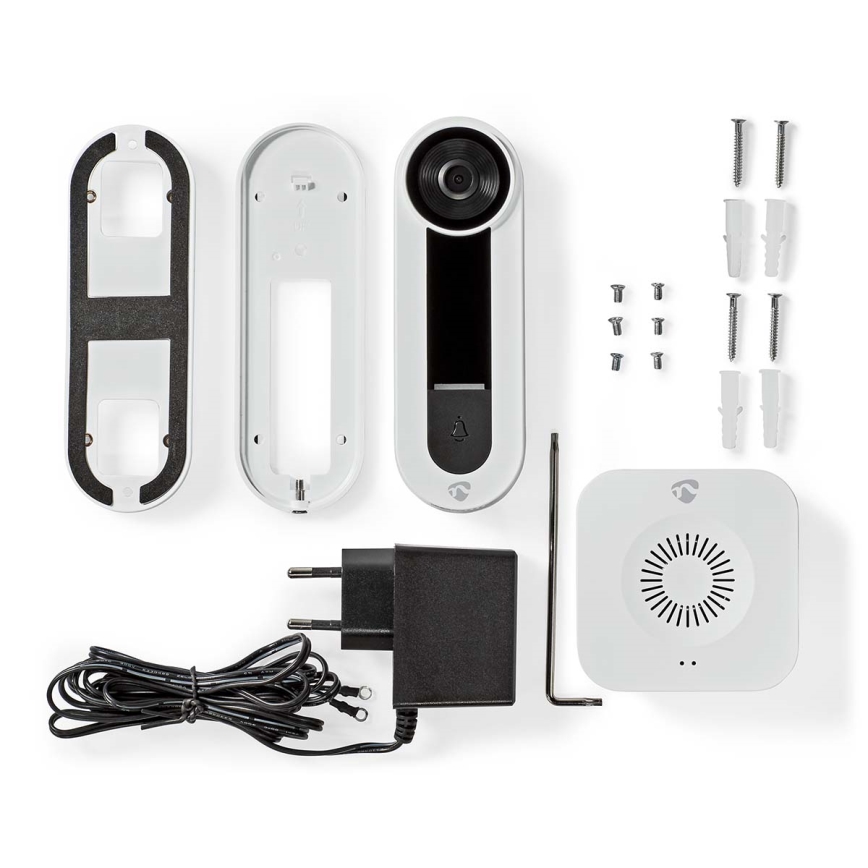 Videocitofono wireless con sensore Full HD 1536p Wi-Fi IP65