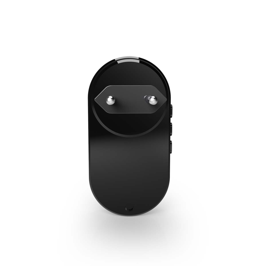 Suoneria per campanello SmartLife Wi‑Fi, nera