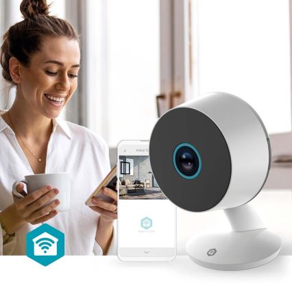 Telecamera intelligente Smartlife 5V, 3 MP, Full HD 1296p, Wi-Fi, compatibile con Tuya