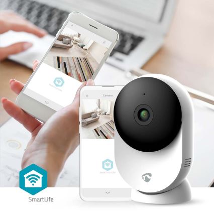 Caméra connectée Smartlife 5V 3MP Full HD 1296p Wi-Fi