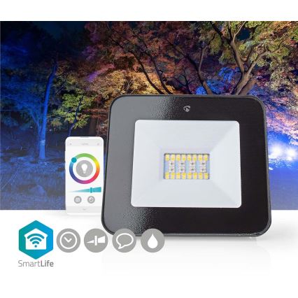 LED RGBW Dimmerabile per riflettore SmartLife LED/20W/230V Wi-Fi IP65 2700-6500K