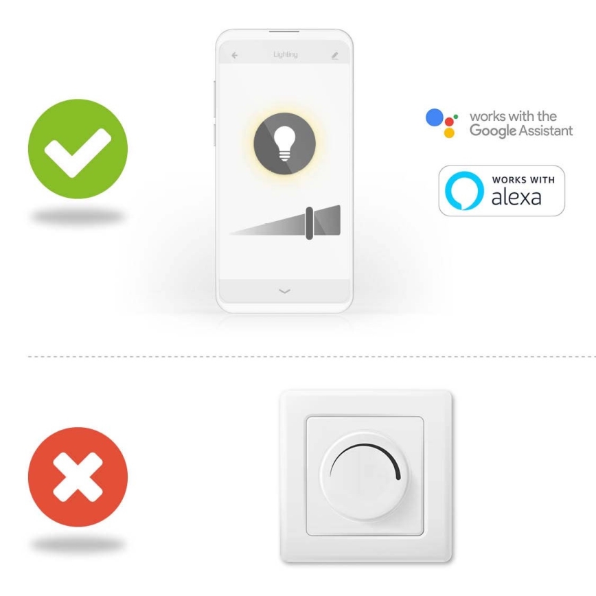 LED RGBW Dimmerabile per riflettore SmartLife LED/20W/230V Wi-Fi IP65 2700-6500K