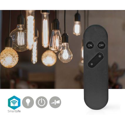 Telecomando SmartLife Wi-Fi 2x AAA nero
