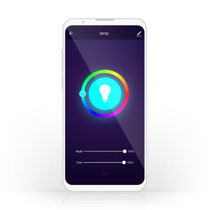 Lampadina LED RGB Dimmerabile E14/4,9W/230V Wi-Fi 2700-6500K