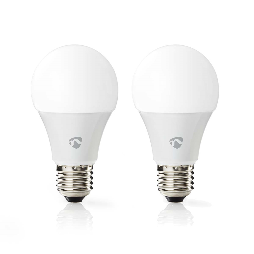 2er-Set dimmbare LED-RGBW-Leuchtmittel SmartLife E27/9W/230V Wi-Fi 2700-6500K