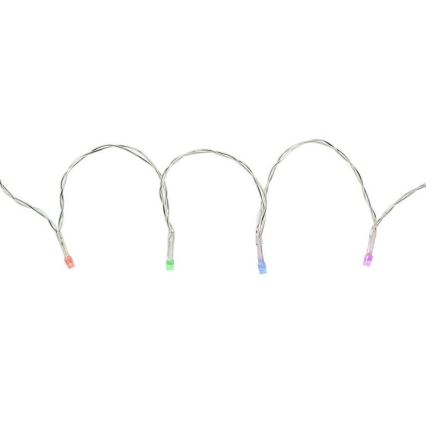 Tenda luminosa natalizia LED RGB 180xLED/7 funzioni 6m IP65 Wi-Fi Tuya