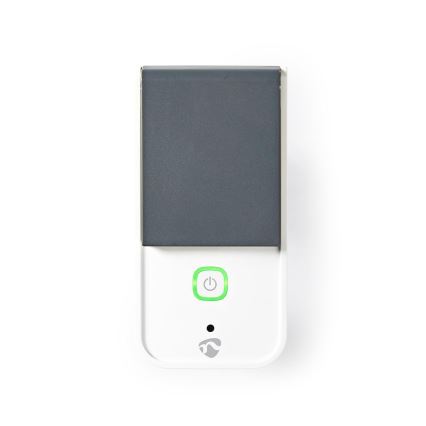 Nedis WIFIPO120FWT - Prise connectée extérieur 3680W/230V/Type F/16A Wi-Fi IP44