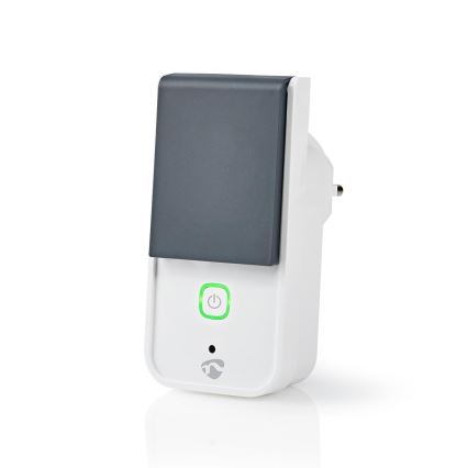 Nedis WIFIPO120FWT - Prise connectée extérieur 3680W/230V/Type F/16A Wi-Fi IP44