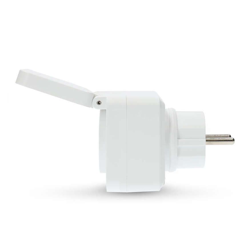 Smart-Steckdose 3680W/230V/ Typ E/16A Wi-Fi Tuya IP44