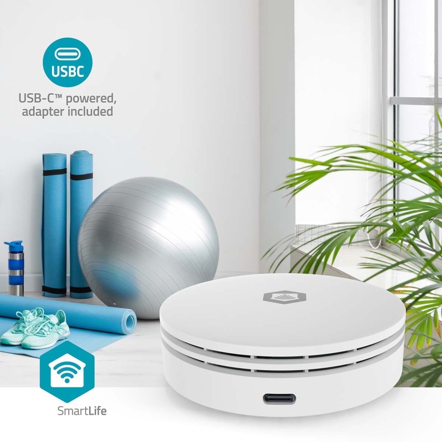 Moniteur intelligent de la qualité de l'air SmartLife Wi‑Fi Tuya