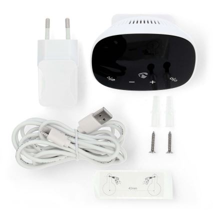 Intelligenter Luftqualitätsmonitor mit LED-Anzeige SmartLife Wi-Fi