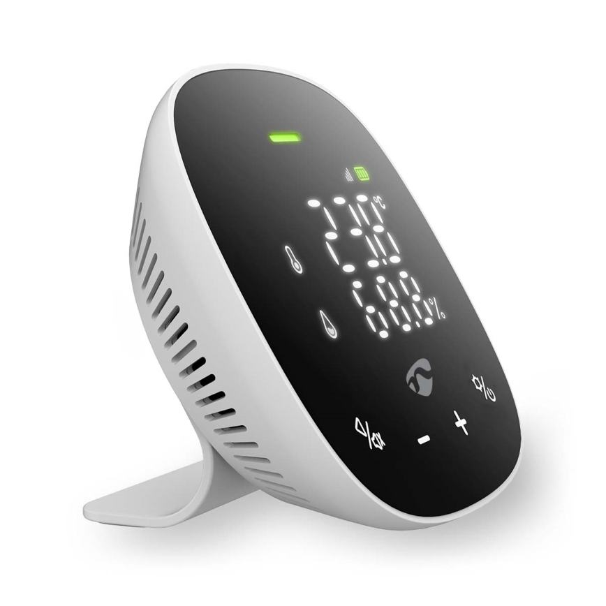 Monitor intelligente della qualità dell'aria con display a LED SmartLife Wi-Fi