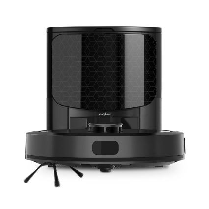 Aspirateur robot connecté avec une serpillère SmartLife Wi-Fi Tuya noir + Télécommande
