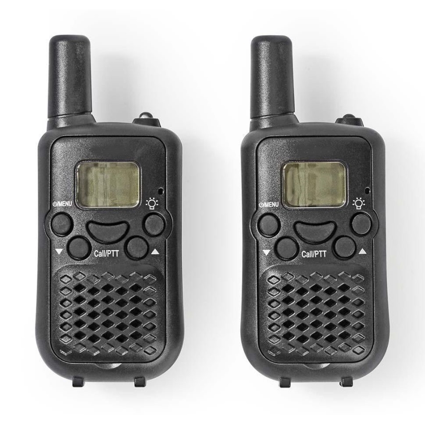 SET 2x Walkie-talkie con luce LED 3xAAA gamma 5 km