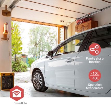 Interruttore intelligente della porta del garage SmartLife Zigbee Tuya