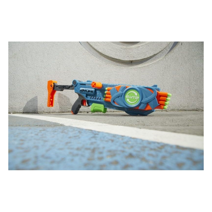Nerf - Pistolet pour enfants Elite 2.0 Flip-16 avec accessoires