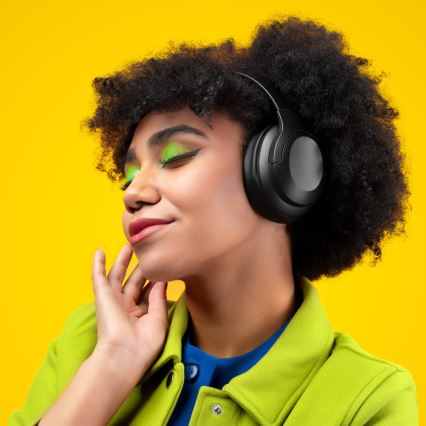 Niceboy HIVE Aura 5 ANC - Cuffie wireless con microfono e ANC nero