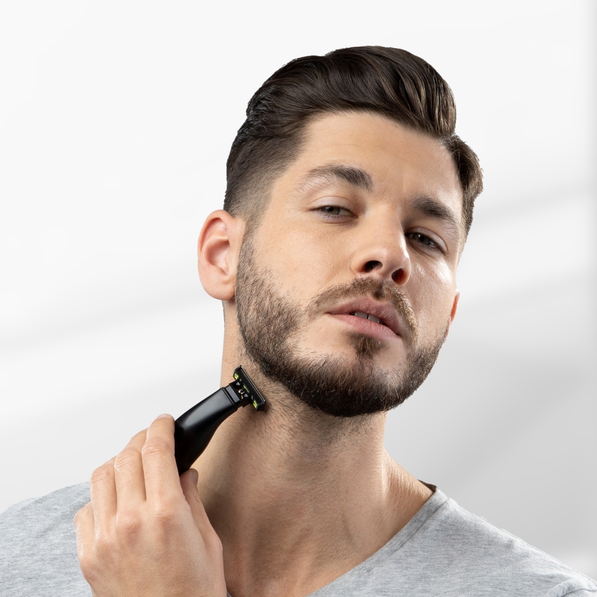 Niceboy ION AirBlade - Tagliabarba 5W/5V 800 mAh IPX6 nero