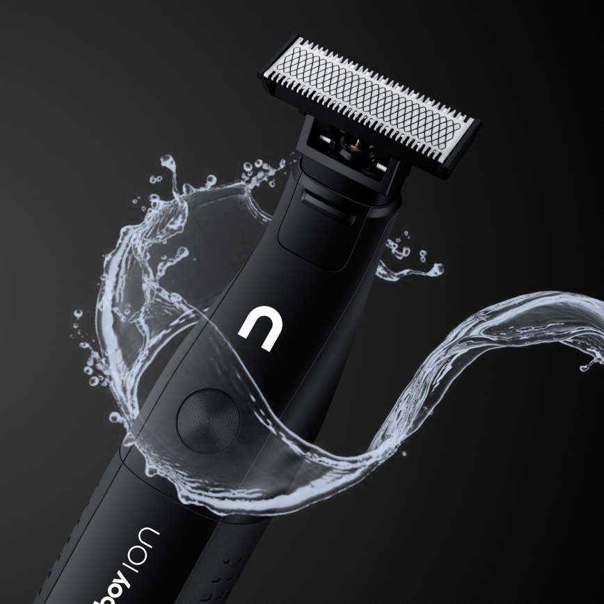 Niceboy ION AirBlade - Tagliabarba 5W/5V 800 mAh IPX6 nero