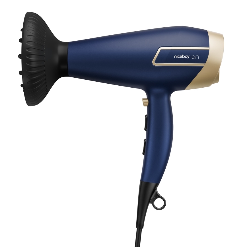 Niceboy ION AirSonic ICON - Asciugacapelli 2200W/230V blu