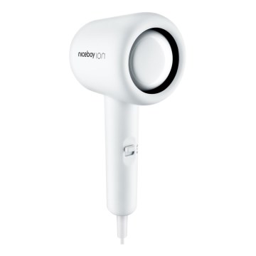 Niceboy ION AirSonic POP - Asciugacapelli 1400W/230V bianco